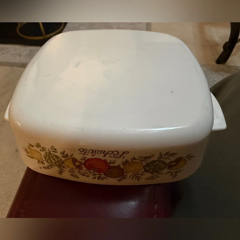 Vintage CorningWare Spice of Life La Romarin & L’Echalote Casserole Set
